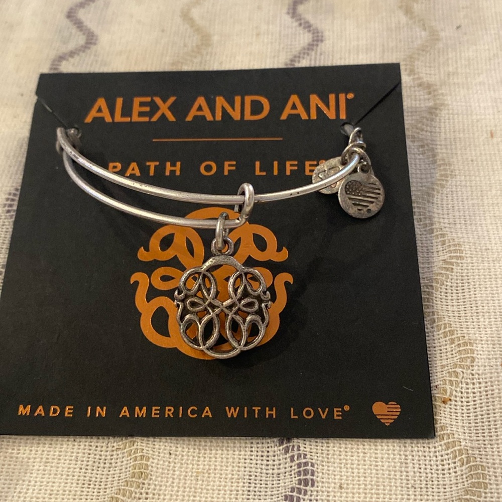 Alex and Ani path of life bangle bracelet
